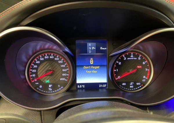 Mercedes-Benz Klasa C cena 275000 przebieg: 114000, rok produkcji 2017 z Swarzędz małe 497